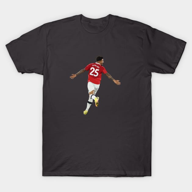 Jadon Sancho T-Shirt by Webbed Toe Design's